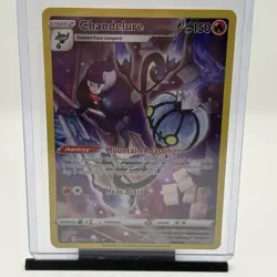 Chandelure TG04/TG30 Swsh11: Lost Origin Trainer Gallery Holo NM Pokemon - Image 1