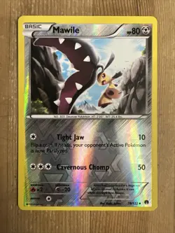 Pokemon TCG Mawile BREAKPoint 78/122 Reverse Holo Uncommon VLP - Image 1