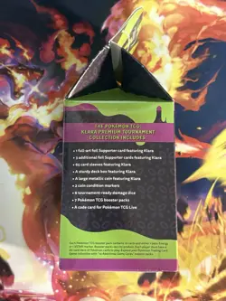 Pokemon TCG Klara Premium Tournament Collection Box - Factory Sealed - Image 2