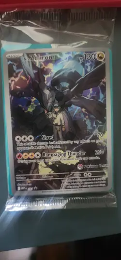 N's Zekrom 031 Ascended Heroes Promo Pokemon Center Stamped Sealed - Image 1