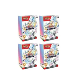 Pokemon - Prismatic Evolutions Sealed Booster Bundle Lot of x4 - Image 1
