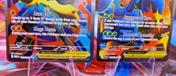 Pokemon Mega Lucario ex Ultra Rare Full Art 160 Evolution Holo w/Bonus Heracross - Image 5