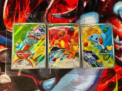 Pokemon TCG First Partner Illustration Collection Series 1 Kanto GEN 1 Starters - Image 1