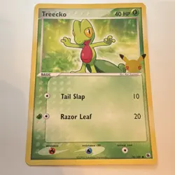 JUMBO Pokemon Treecko 76/109 EX Ruby & Sapphire Basic 2003 - Image 1