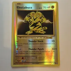 Pokemon Electabuzz 41/108 Evolutions Reverse Holo Common Basic 70HP 30+ATK - Image 1