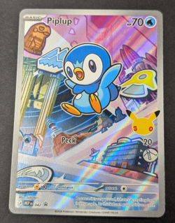 Pokemon TCG First Partner Illustration Collection Series 1 Gen 4 Sinnoh Starters - Image 3