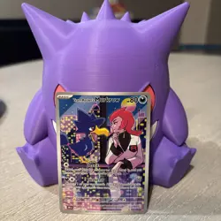 Pokemon TCG Team Rocket's Murkrow 200/182 Destined Rivals Illustration Rare NM - Image 1