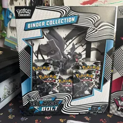 Pokemon TCG Black Bolt Binder Collection & White Flare Binder Collection Sealed - Image 2