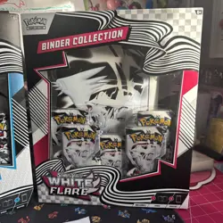 Pokemon TCG Black Bolt Binder Collection & White Flare Binder Collection Sealed - Image 3