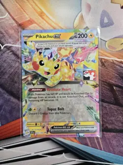 Pikachu Ex Prize Stamp Play! Pokemon Series 7 Prize Pack SSP 057/191 - Image 1