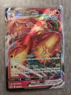BLAZIKEN VMAX 021/198 HOLO RARE VMAX CHILLING REIGN POKEMON HOLO NM - Image 2