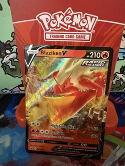 Pokemon Blaziken V 020/198 Chilling Reign Ultra Rare Holo NM - Image 2
