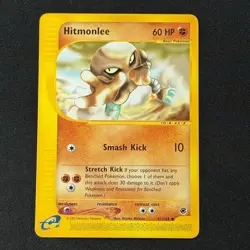 Hitmonlee 81/165 Uncommon Expedition LP Pokemon TCg - Image 1