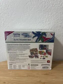 New Pokemon TCG Sun & Moon Cosmic Eclipse Elite Trainer Box Sealed - Image 3