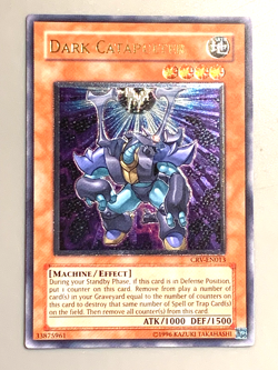 yugioh Dark Catapulter CRV-EN013 Ultimate Rare Unlimited Edition near mint - Image 3