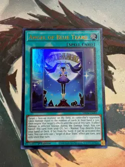 Yugioh Angel of Blue Tears Ultra Rare MP24 - Image 1
