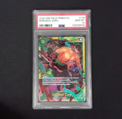 2O25 One Piece Roronoa Zoro Wings of the Captain SEC Alt Art OP06-118 PSA 10 ENG - Image 1