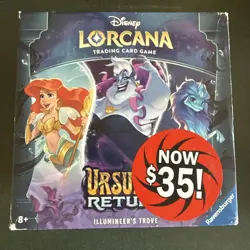 Disney Lorcana TCG Ursula's Return Illumineer's Trove Box MISB NEW - Image 1