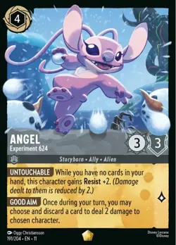Angel - Experiment 624 : 191/204 WINTERSPELL - Disney Lorcana - Regular Card - Image 1