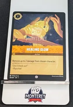 HEALING GLOW NM-MINT Disney Lorcana TCG non holo 28/204 EN1 - Image 1