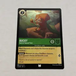 Bucky 73/204 Disney Lorcana Rise of the Floodborn Uncommon Cold Foil Card NM - Image 1