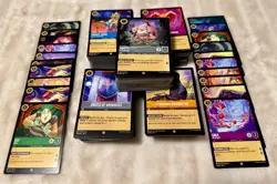 Disney Lorcana TCG Bulk Card Lot 520 Cards - Image 1