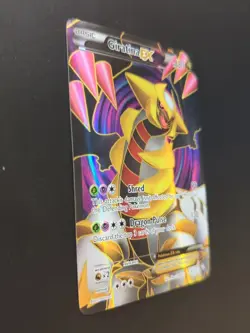 Giratina EX 124/124 Dragons Exalted 2012 Full Art Holo Rare Pokemon Card TCG NM - Image 2