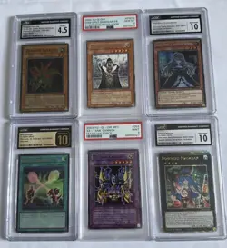 Yu-Gi-Oh! Lot of 6 Graded Cards - Image 1