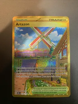 Pokemon TCG Artazon Hyper Rare Holo Card 229/197 Sv03: Obsidian Flames - Image 1