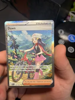 Pokemon TCG Dawn Full Art Trainer Card 129/094 Special Illustration Rare Holo NM - Image 5