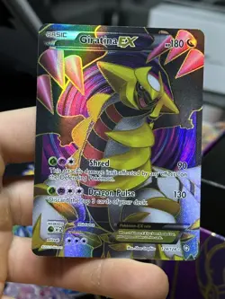 Giratina EX 124/124 Dragons Exalted 2012 Full Art Holo Rare Pokemon Card TCG - Image 3