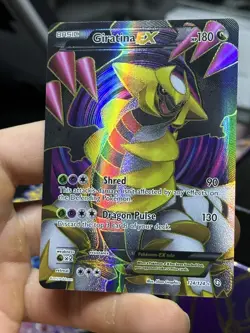 Giratina EX 124/124 Dragons Exalted 2012 Full Art Holo Rare Pokemon Card TCG - Image 4