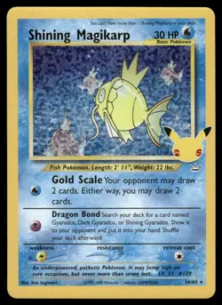 Pokemon Cards Shining Magikarp 66/64 Celebrations: Classic Collection - Image 1