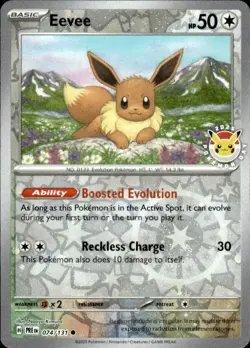 Pokemon Eevee Miscellaneous Cards & Products 074/131 Near Mint NM - Image 1