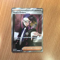 Boss’s Orders 256/217 Ultra Rare Ascended Heroes Pokemon Card NM - Image 1