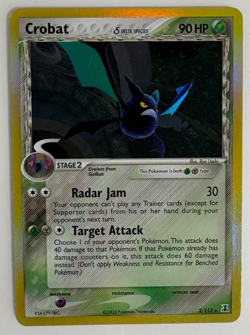 Crobat 2/113 EX Delta Species Holo Rare Pokemon TCG Card LP - Image 1