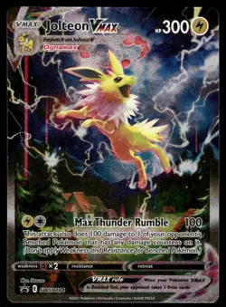 Pokemon Cards Jolteon VMAX SWSH184 Sword & Shield Promo Holo Promo - Image 1