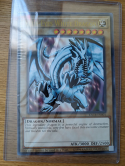 Blue Eyes White Dragon ~ KACB-EN001 ~ OVERSIZED JUMBO CARD~ 1996 Promo!! - Image 5
