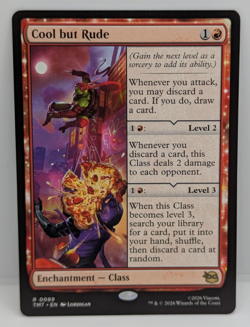 Cool but Rude Teenage Mutant Ninja Turtles Regular NM MTG - Image 1