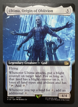 Ultima, Origin of Oblivion (Extended Art) MTG: Magic The Gathering Final Fantasy - Image 1