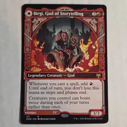 Magic: The Gathering Kaldheim Birgi God of Storytelling (showcase) #311 EN - Image 1