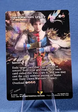 Dawn Warriors' Legacy - Mizzix's Mastery - Showcase R0041 Final Fantasy MTG NM - Image 1