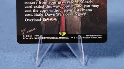 Dawn Warriors' Legacy - Mizzix's Mastery - Showcase R0041 Final Fantasy MTG NM - Image 4