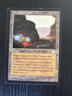 MTG - Magic The Gathering - Gemstone Mine - Weatherlight - MP - Image 1