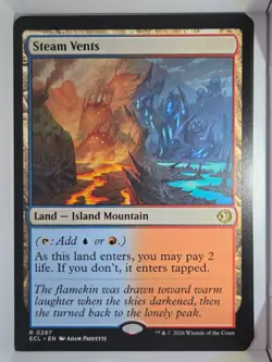 Steam Vents - R267 - MTG - Lorwyn Eclipsed (ECL) - Image 1