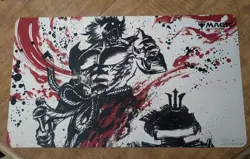 Official Ultra Pro Demonic Tutor Playmat Japanese Alt Art Mystical Archive Rare - Image 1