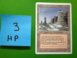 1x HP Plateau Revised MTG Magic the Gathering English #3, Read! - Image 1