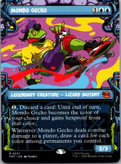 Mondo Gecko (Showcase) M Teenage Mutant Ninja Turtles 231 NM - Image 1