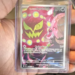 Pokemon Cynthia's Spiritomb ASC: Raging Curse 244/217 Rare Basic 70 HP - Image 1