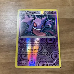 Pokemon TCG XY Generations Gengar Reverse Holo Rare 35/83 LP/Scratches READ DESC - Image 3